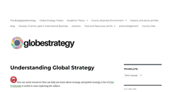 Desktop Screenshot of globestrategy.net